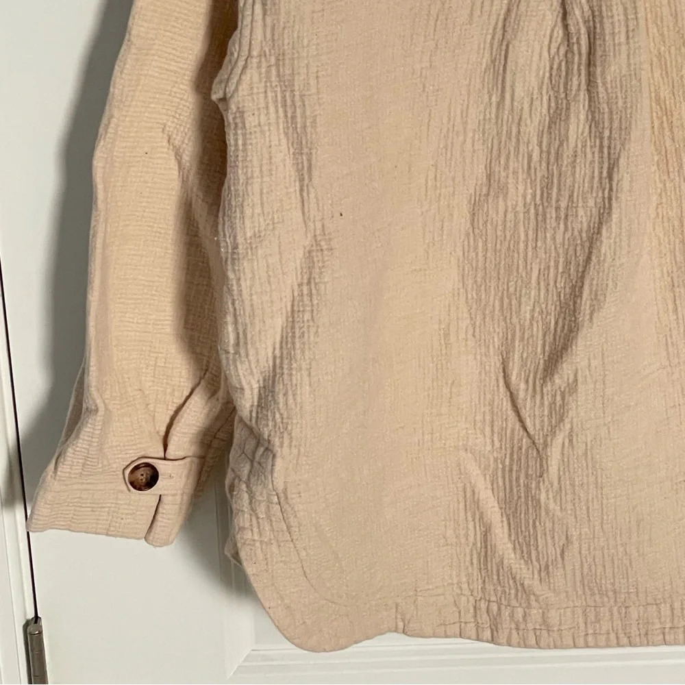 Madewell Waffleback Branner Cream Shirt Jacket 29725 - Picture 9 of 13